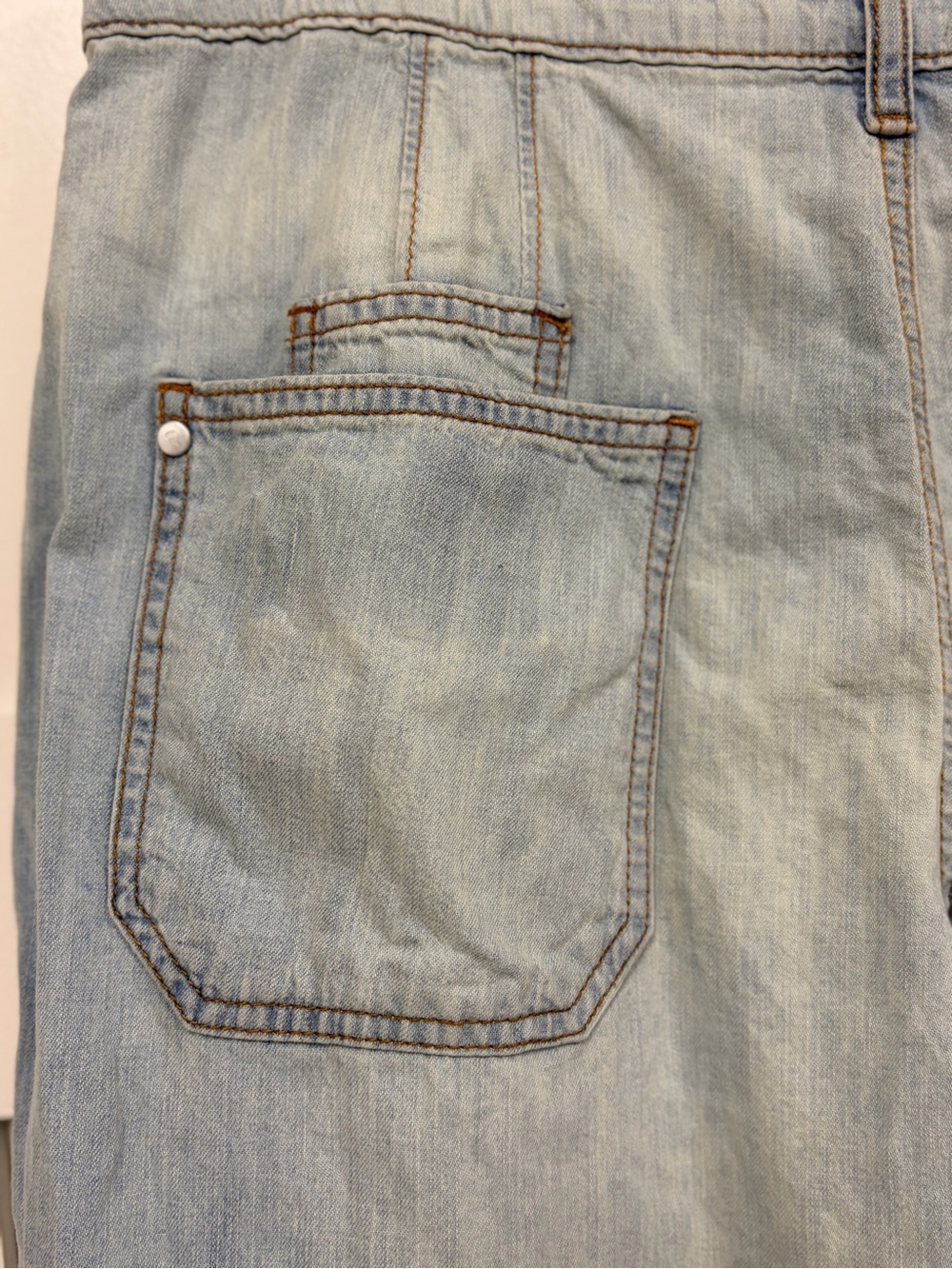 ANTHROPOLOGY  BLUE  PILCRO - Cotton High - Rise Balloon Jeans- 31 - Picture 9 of 13